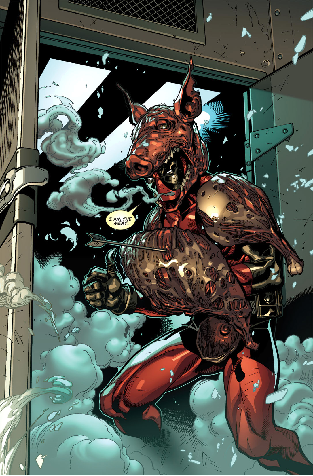 Deadpool Dons The Meat Armor – Comicnewbies