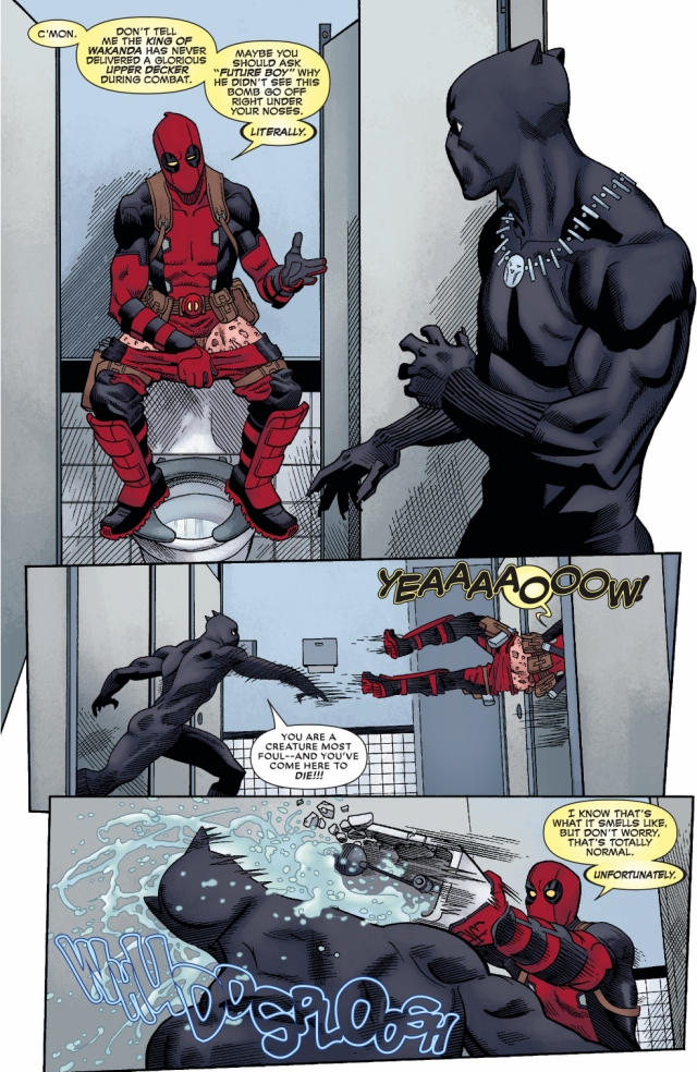Deadpool Vs Black Panther Civil War Ii Comicnewbies