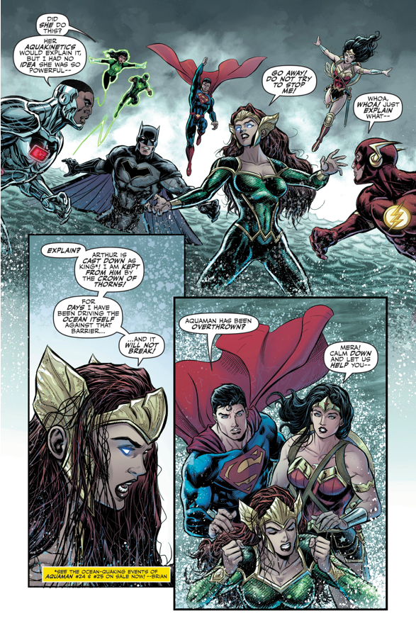 Mera VS The Justice League  Comicnewbies
