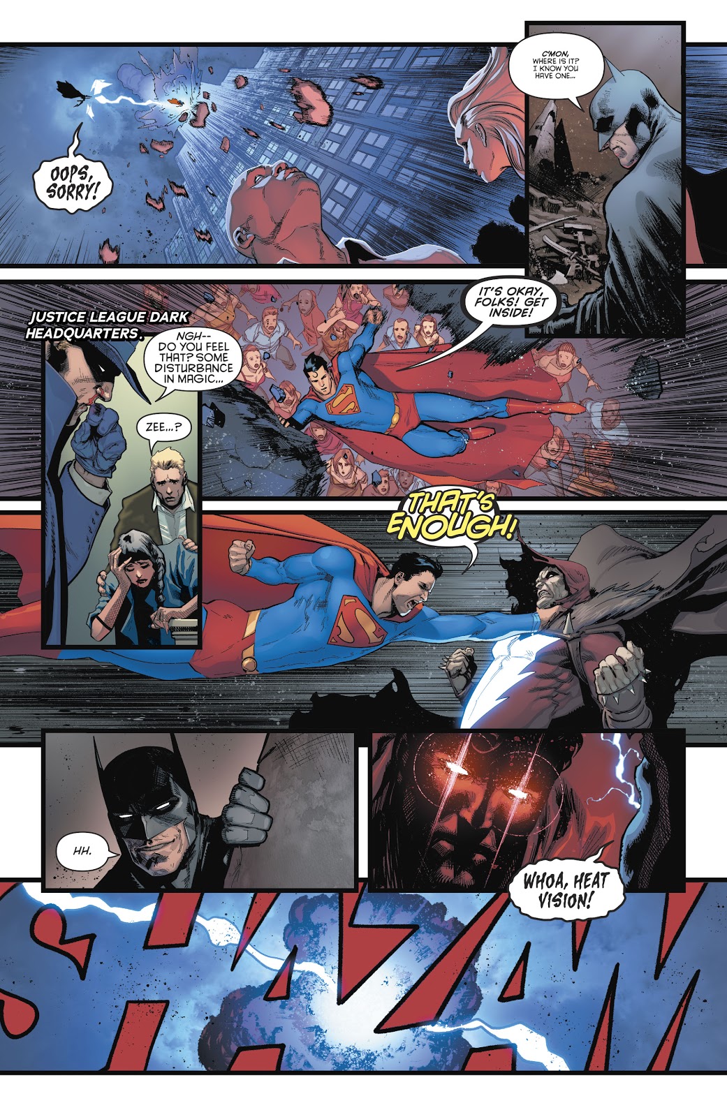 Superman And Batman Vs The Shazam Who Laughs Comicnewbies